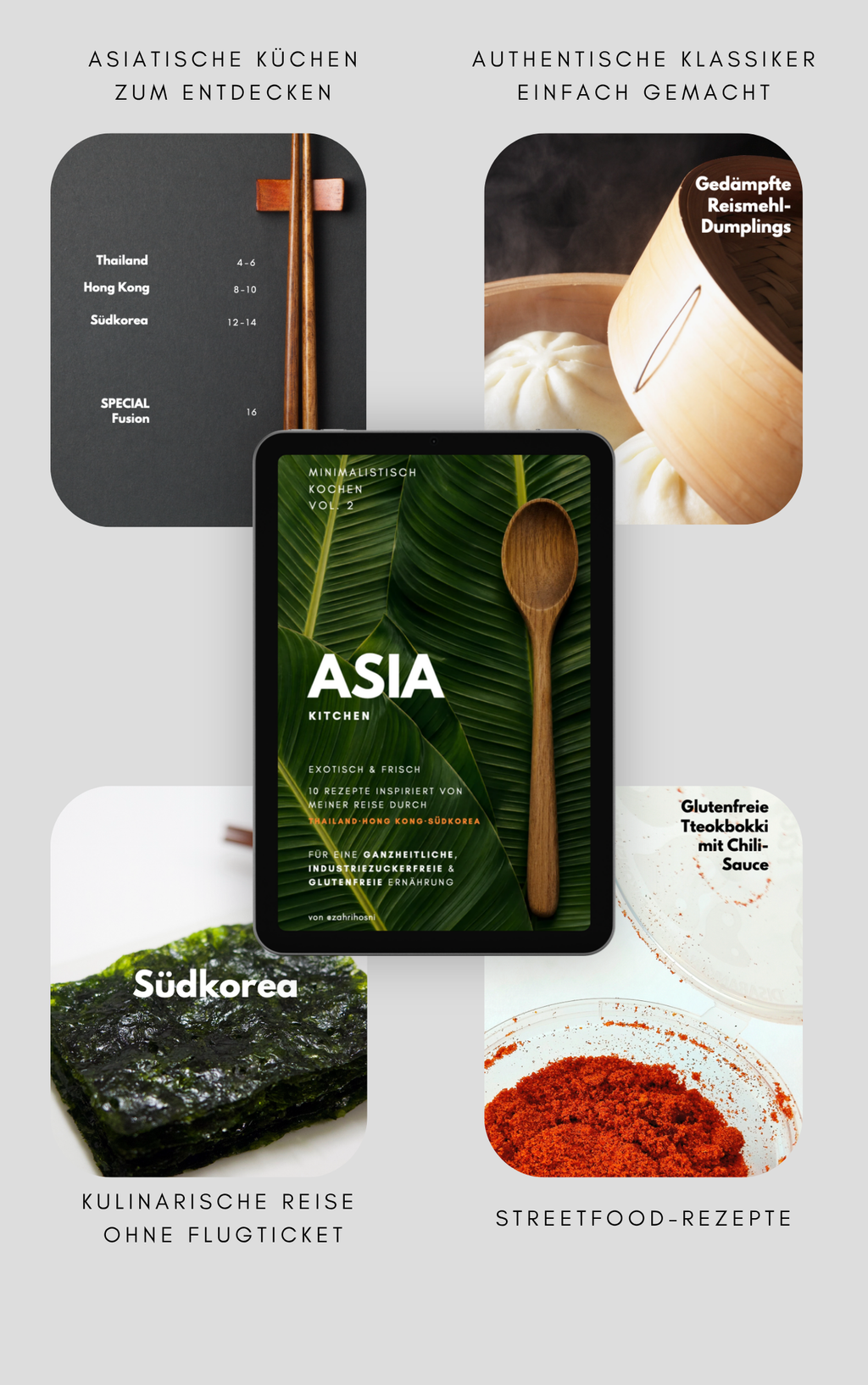 Weniger ist Mehr Vol. 1 + Asia Kitchen